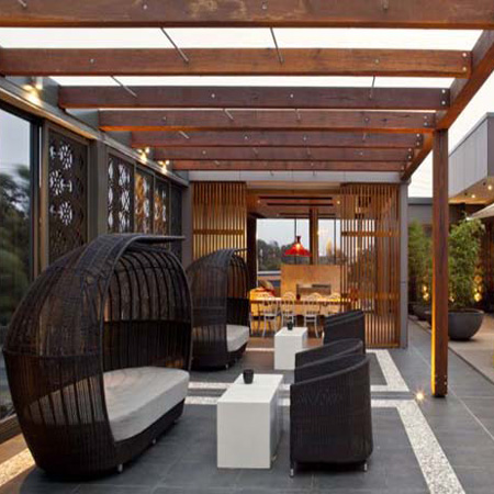 Hardwood posts & beams